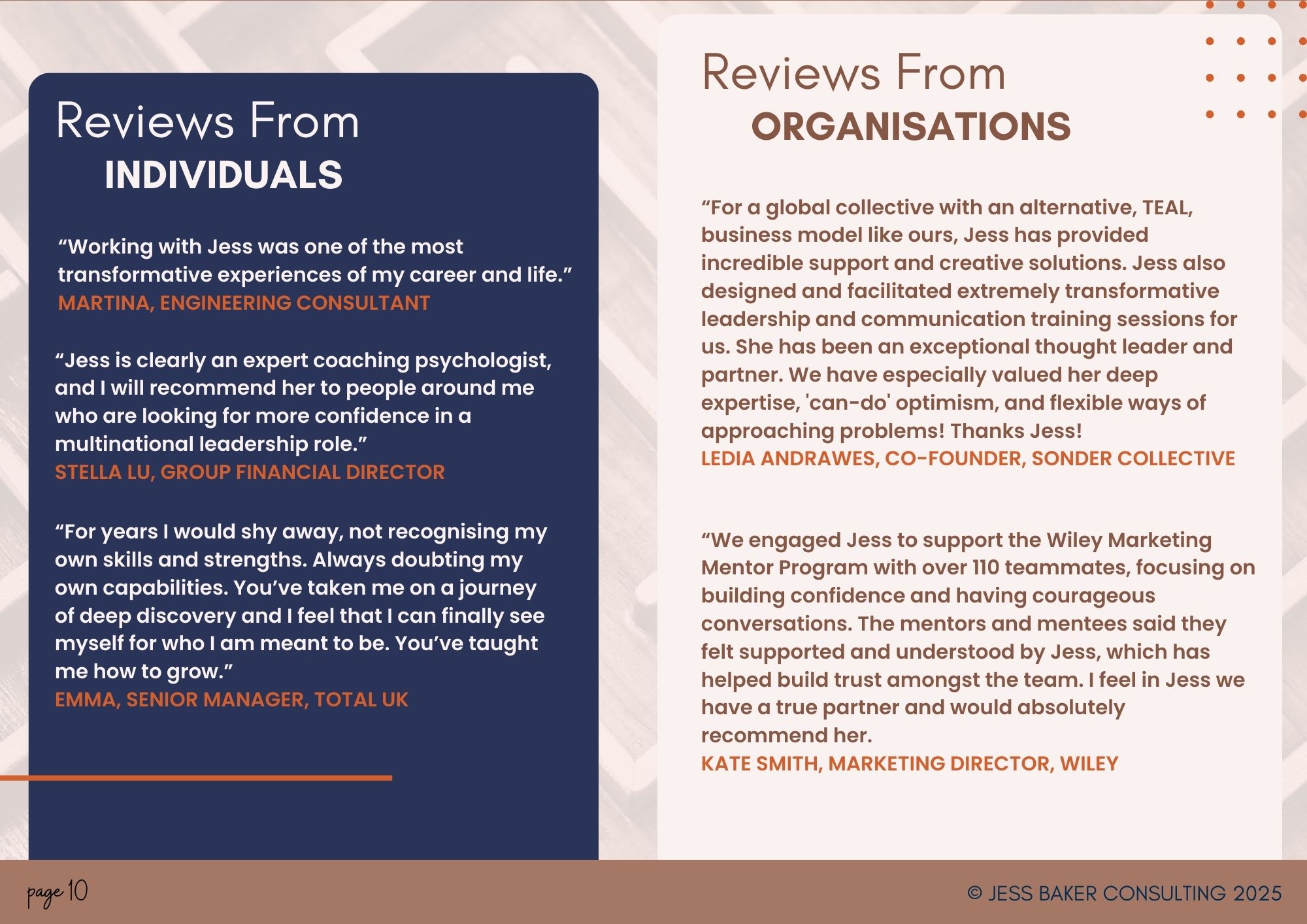 Empathic Leaders Behavioural Checklist & Insights Guide Jess Baker Psychologist