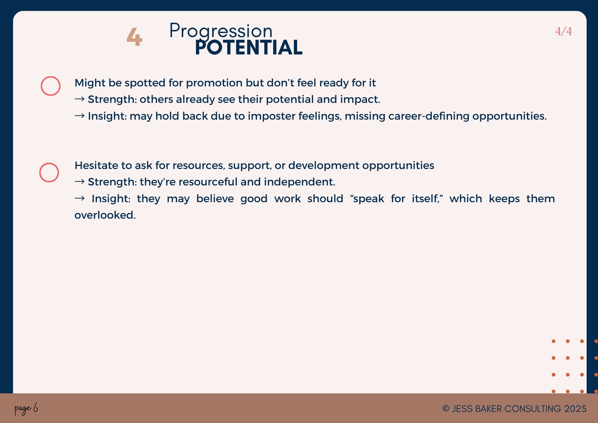 Empathic Leaders Behavioural Checklist & Insights Guide Jess Baker Psychologist
