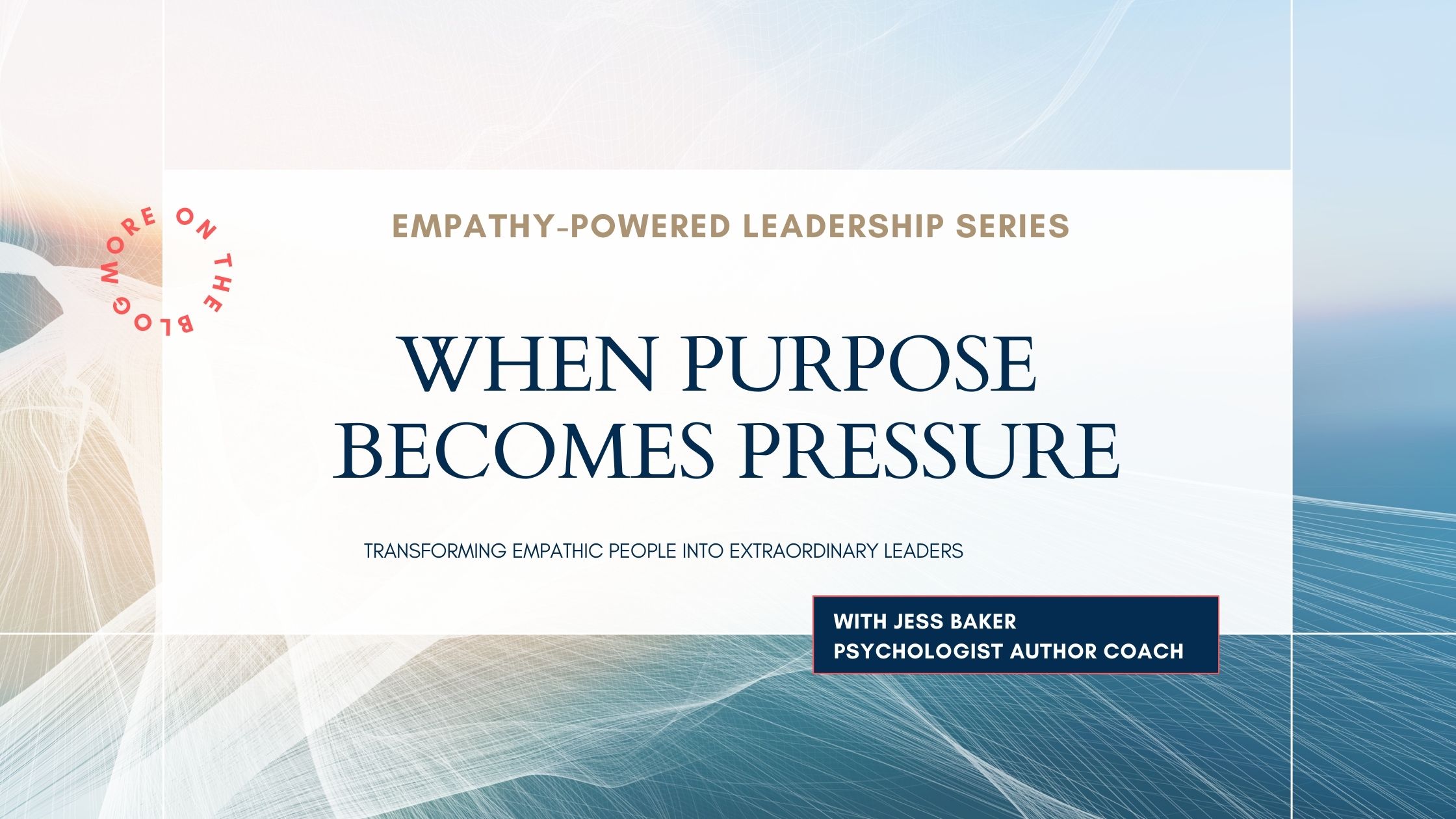 Purpose Led Business Needs Empathy