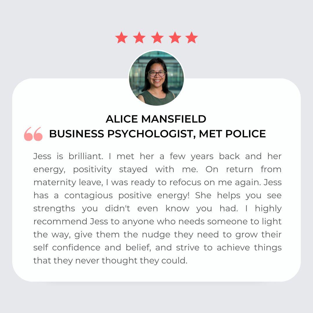 Jess Baker Coaching Psychologist