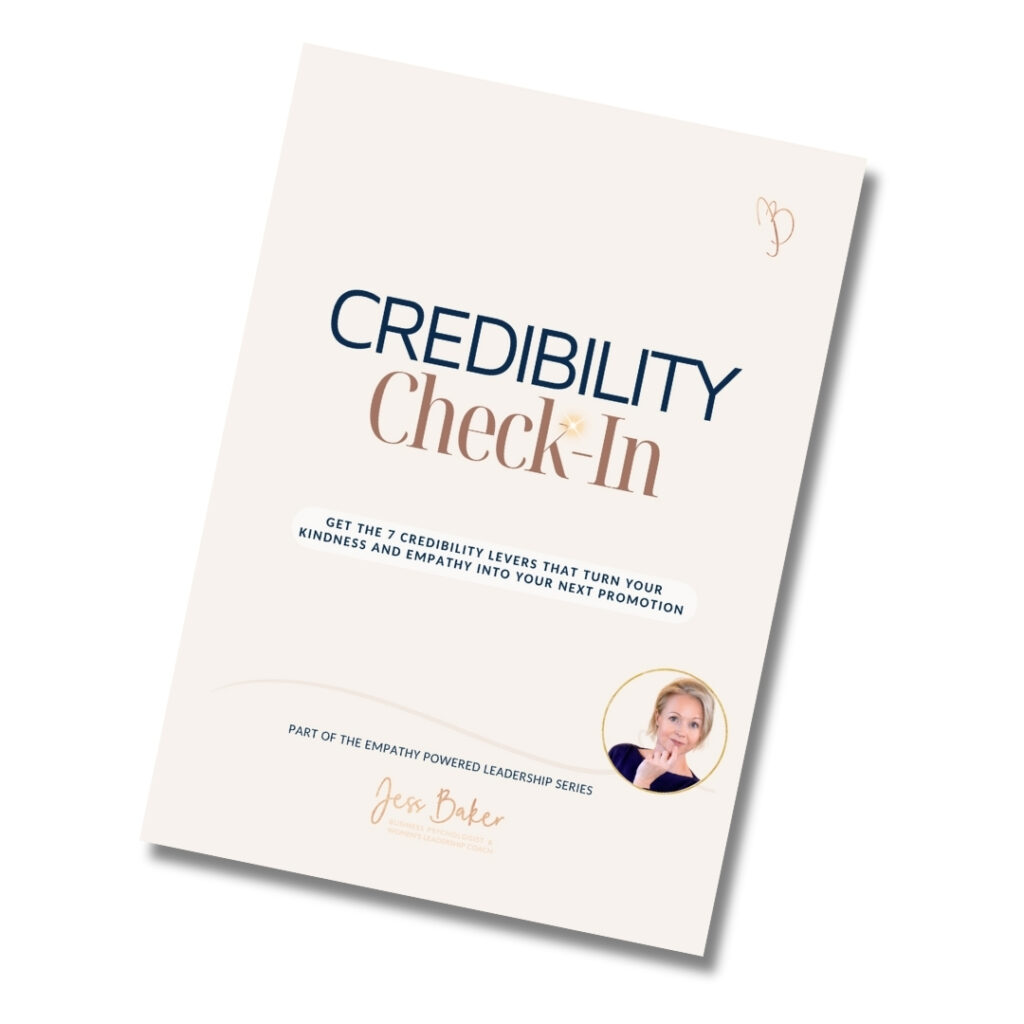Credibility Check In Jess Baker Leadership Psychologist Coach 
